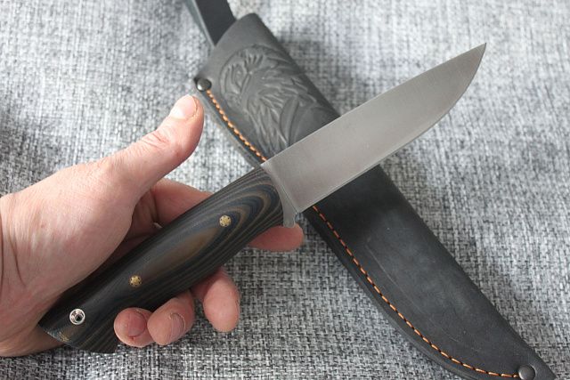 Нож "Люкс" (фултанг) N690