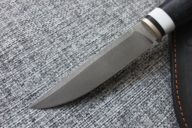 Нож "Пуукко-2" дамасская сталь